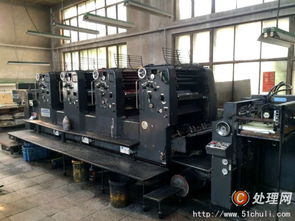 印刷廠拆遷急轉 辦公用品與印刷設備低價出售，機會難得！